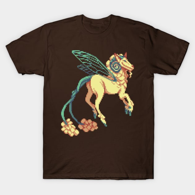 Unicorn Dragon T-Shirt by MalevolentMask